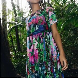 NWT Black Milk Women’s Business Sheer Smock Dress size S